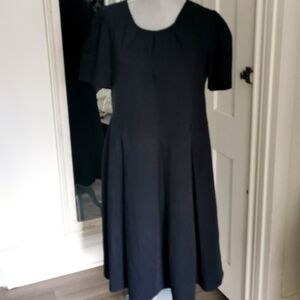 My New London double pleated black dress. Size 18. EUC